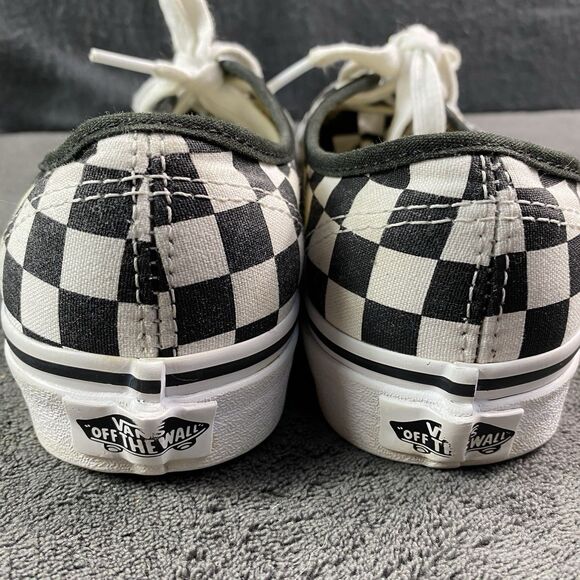 Vans Checkerboard Lace Up Sneakers Check Design Women's Size 6 Kids 4.5 - Picture 7 of 13